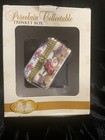 Porcelain Collectable Trinket Box New In Package