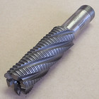 Qualcut 1-3 8  M42 Roughing End Mill Screwed Shank Cutter 6-1 2  Oal