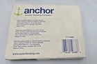 Anchor Hocking Clear Glass Salt   Pepper Shakers W  Silver Toned Metal Lids 2oz