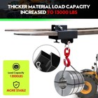 Forklift Lifting Hook Attachment Max 6 Ton Capacity Single Mobile Forklift Crane