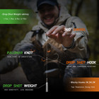 Narcissus Drop Shot Rig Kit With Soft Plastic Baits