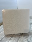 Creative Memories 7 X 7 White Promise Wedding Album W pages Swirls Cm-7b Nidb
