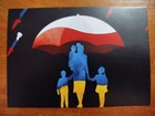 Postcard Poland Solidarity With Ukraine Support For Ukraine Passed The Mail