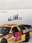 Nascar Legend Ward Burton Autographed Stock Photo With  22 Chevrolet Stock Car