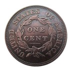 1825 Coronet Head Large Cents 1 Cent Coin--