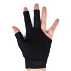 Cuesoul Professional Billiard Gloves Left And Right Black-left Hand Large