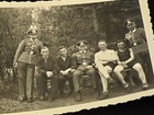 Wehrmacht Officers Soldiers Group Ww2 Wwii German Military Wartime Photo