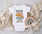 Personalized Baby Announcement - Due Date - Special Delivery Baby Onesie   Custom