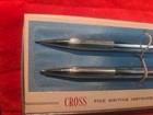 Vintage Cross 3501 Chrome Ballpoint Pen   Mechanical Pencil Set Box Papers Usa