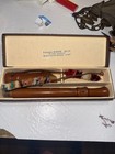 Vintage Antique Johannes 25 Year Pearwood Soprano Dbl Hole Baroque Recorder Wbox