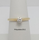 1 5ct Natural Round Diamond Solitaire Engagement Wedding Ring 14k Yellow Gold
