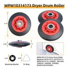 Dryer Roller Belt Repair Kit 4392067 For Maytag Whirlpool Wpw10359272 Wpw1035927