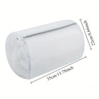 2pcs Mesh Shoe Cleaning Bag Reusable Laundry Protector With Zipper Closure - New