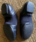 Balera Size 6 5  Adult M Style B80 Black Leather Slip On Jazz Dance Shoes