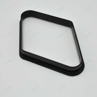 Billiards 9 Ball Pool Table Plastic Triangle Rack Heavy Duty Black Accessory New