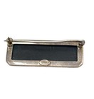 Vintage Sterling Silver Marcasite Black Onyx Art Deco Style Brooch Pin