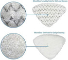4-pack Replacement Steam Mop Pads  Compatible With Bissel Bissell Poweredge And