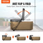 Vevor Hot Tub Cover Lift 31 5-41 3 In Height Adjustable For Hot Tub Spa Bathtub