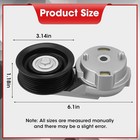 38382 Drive Belt Tensioner Pulley Assembly Kit Compatible With Dodge Ram 1500 25