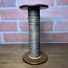Industrial Textile Wooden Bobbin Spindle Vintage Thread Spool Decor Sewing Art
