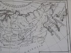 1782 Antique Map detailed Map Of Russia In Asia