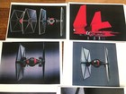 Star Wars Real Concept Art Prints Lucasfilm Ilm Empire First Order Ship Prop Lot