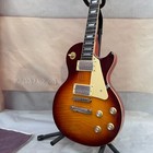 Custom Lp Flame Maple Top Electric Guitar Solid Mahogany Wood Boday 22 Frets