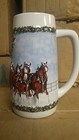2009 Budweiser Bud Christmas Stein  Holiday Beer Mug  New Old Stock  Anheuser  