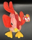 Ty Beanie Baby Strut The Rooster 1996  errors  Pvc Mint Condition Retired Rare