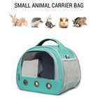 Portable Hamster Carrier Bag Breathable Guinea Outdoors With Xdox