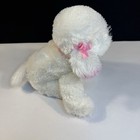 Russ Vintage Berrie Muffin Soft Plush Toy Puppy Dog   Pink Tip Ears   Bows   Tag