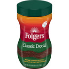  3 Pack  New Folgers Classic Decaf Instant Coffee  8 Oz Jar -  Free Shipping