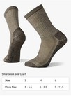 Smartwool Men s Classic Hike Full Cushion Crew Socks  Size Small