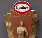 1956 Gunther Beer Hall Of Fame Sports Series Statue John L sullivan Plaque  5233