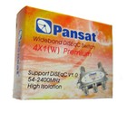 Lot Of 2 Pcs 4x1 Diseqc Switch Wideband Model 4x1w  Pansat Premium Fta Satellite