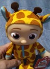 Brand New With Tags Cocomelon    baby Jj    Giraffe Outfit 8  Plush Doll Last One 