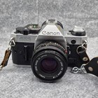 Canon Ae-1 Program 35mm Film Camera W  50mm 1 1 8 Lens 790