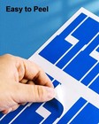 360 Cable Labels 12 Color Wire Electrical Waterproof Tags For Cable Management