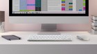 Mason West Slim Wireless Keyboard And Mouse Combo - White - For Desktop lapto   