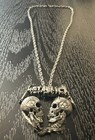 Vintage Metallica Sad But True Necklace 1993 - Pushead  Poker  Brockum - Rare