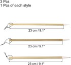 Patikil Chinese Calligraphy Brush Set  3 Pcs Traditional Writing Watercolor    