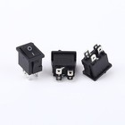 Kcd1-101 6a 250v 15mm X 21mm On off Rectangular Boat Rocker Switch 2 3 4 6 Pin