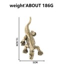 Komodo Dragon Animal Statue Small Sculpture Tabletop Figurine Decor Gifts