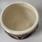 Pohaku Kilns Made Hawaii Tapa Print Ceramic Bowl hanging Planter Arnel s Bottom 