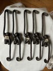 Vintage Cast Iron Monkey S Hooks Hangers decoration  Made In Japan - 2 Available