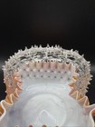 Perfect Victorian Antique Art Glass Webb Or Stevens And Williams Basket