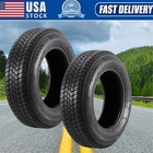 2 Pack 15  Trailer Tires St205 75d15 6 Ply Heavy Duty 205 75 15 Tubeless Trailer