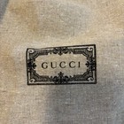 Pair Gucci Beige Drawstring Shoe Dust Bags Storage Pouches Set Of 2 Cotton