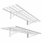 Stoready 2-pack Wall Shelf Garage Storage Rack Wall Mounted Rack 1x4 Ft