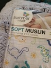 Summer Infant Soft Muslin Changing Pad Cover Dinosaur 16  32